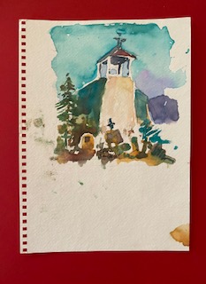 "Church"
Watercolor
8"x11"
$30.00