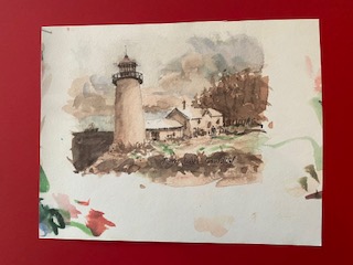 "Maine Light"
Watercolor
8.5"x10.5"
$75.00